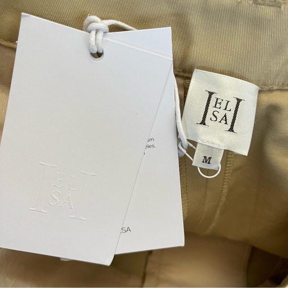 Helsa Revolve Chino Cargo Trousers Khaki Size Medium - Picture 2 of 3